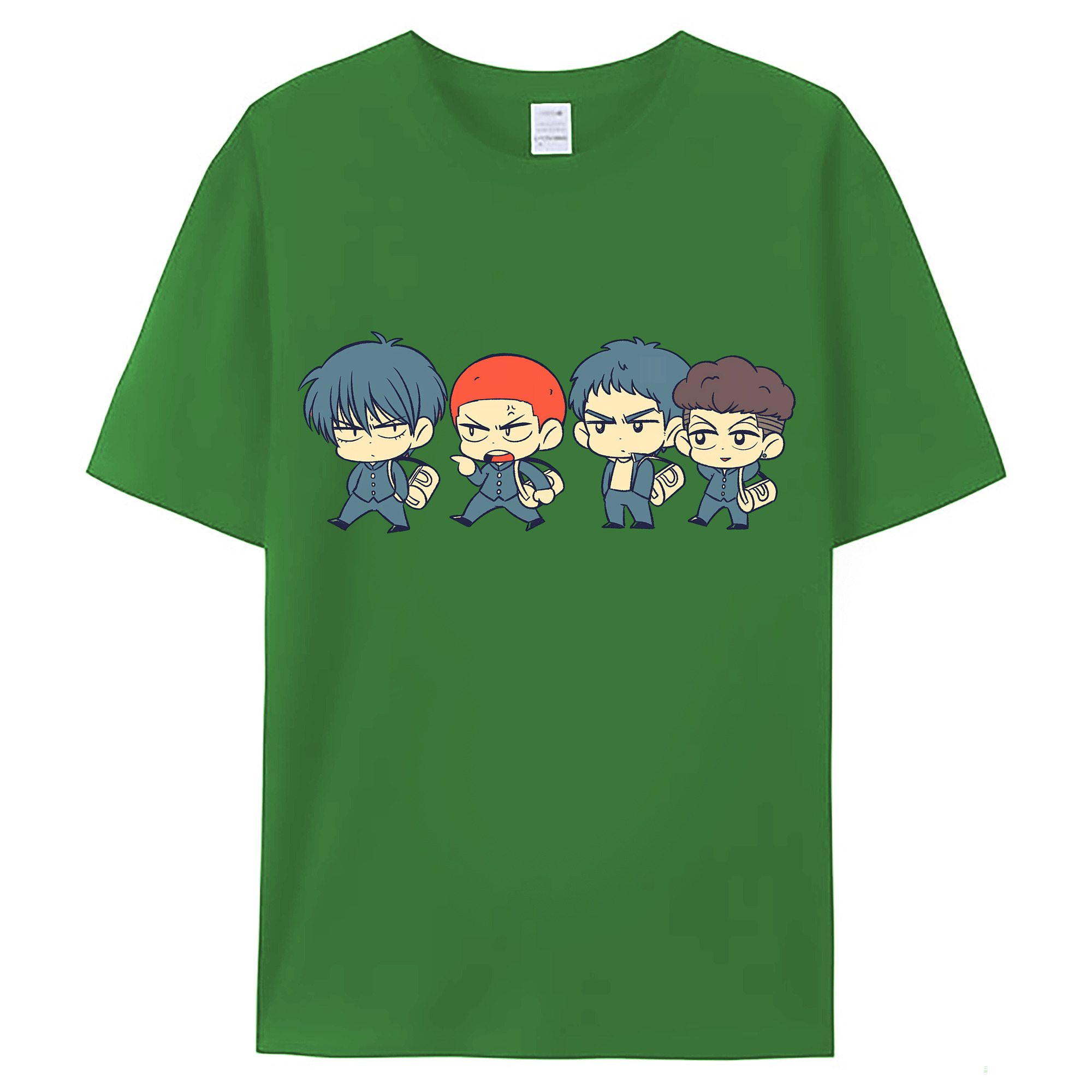 （画像用） SLAM DUNK／スラムダンク レディースカジュアルプリントTシャツ（綿100％）